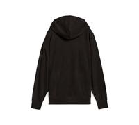 PUMA Sudadera con canalé de terciopelo y capucha Essentials Elevated Comfort para mujer, Ropa, Negro, S S