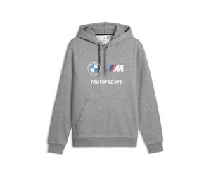 PUMA Sudadera con capucha BMW M MOTORSPORT Essentials para hombre, Accesoiros, Gris, XL
