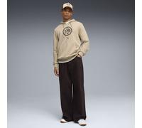 PUMA Sudadera con capucha Borussia Dortmund ftblCULTURE para hombre, Accesoiros, Beige, S S