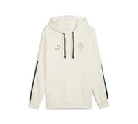 PUMA Sudadera con capucha Borussia Mönchengladbach KING para hombre, Accesoiros, Blanco, XS