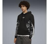 PUMA Sudadera con capucha Camo para hombre, Ropa, Negro, M