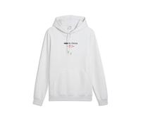 PUMA Sudadera con capucha Class Graphic para hombre blanco | XXL