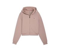 PUMA Sudadera con capucha Cloudspun para mujer marrón claro | XL