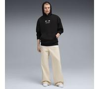 PUMA Sudadera con capucha de polar para hombre BMW M Motorsport Essentials, Accesoiros, Negro, M M