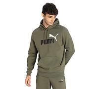 PUMA Sudadera con Capucha ESS+ 2 Col Big Logo FL Sweat para Hombre