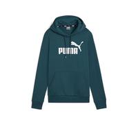 PUMA Camiseta deportiva 'Essentials' esmeralda / blanco, Talla XS