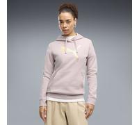 PUMA Sudadera con capucha ESS Metálico para mujer, Ropa, Rosa, XS