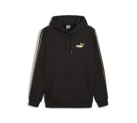 PUMA Sudadera con Capucha ESS Tape Minimal Gold Hombre M Black