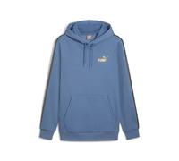 PUMA Sudadera con Capucha ESS Tape Minimal Gold Hombre M Blue Horizon