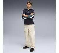 PUMA Sudadera con capucha Essentials Block juvenil, Accesoiros, Azul, 7-8Y 7-8Y