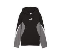 PUMA Sudadera con capucha Essentials Block juvenil, Accesoiros, Negro, 7-8Y