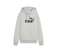 PUMA Sudadera con capucha Essentials Comfort con logo n.º 1 para mujer, Ropa, Gris, S S