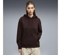 PUMA Sudadera con capucha Essentials Elevated Standard para mujer, Ropa, Marrón, XS