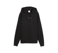 PUMA Sudadera con capucha Essentials Script para mujer, Ropa, Negro, S S