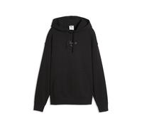 PUMA Sudadera con capucha Essentials Script para mujer, Ropa, Negro, S