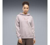 PUMA Sudadera con capucha Essentials Sequins para mujer, Ropa, Rosa, L