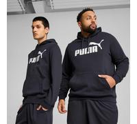PUMA Sudadera con capucha Essentiel logotipo grande. Color azul marino
