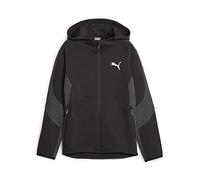 PUMA Sudadera con Capucha Evostripe con Cremallera Completa para niño Dk B Sweat
