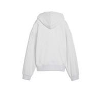 PUMA Sudadera con capucha extragrande Wardrobe Essentials para mujer, Ropa, Blanco, L L