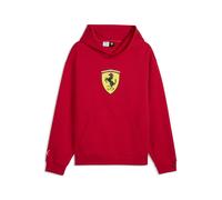PUMA Sudadera con capucha Ferrari ColouRojo Shield de felpa para hombre, Accesoiros, L