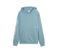 PUMA Sudadera con capucha Graphics Training para hombre, Accesoiros, Azul, L