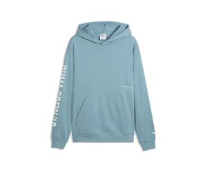 PUMA Sudadera con capucha Graphics Training para hombre, Accesoiros, Azul, S