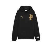 PUMA Sudadera con capucha Manchester City 10.º aniversario para hombre, Accesoiros, Negro, S