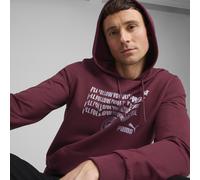 PUMA Sudadera con capucha Manchester City ftblNRGY para hombre, Sport, Dark Rosette, S S