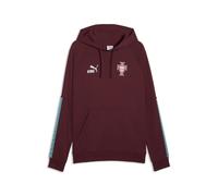 PUMA Sudadera con capucha Portugal KING para hombre, Accesoiros, Rojo, XL