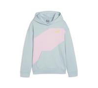 PUMA Sudadera con Capucha Power Colorblock TR G Sudor, Unisex Adulto, Turquesa Surf, 128