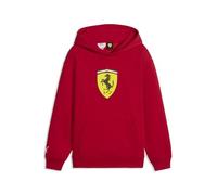 PUMA Sudadera con Capucha Scuderia Ferrari Coloured Shield Niño 128, Rosso Corsa Red
