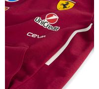 PUMA Sudadera con capucha Scuderia Ferrari HP 2025 Team juvenil, Ropa, Rojo, 4-5Y 4-5Y