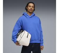 PUMA Sudadera con capucha Wardrobe Essentials Boxy Fleece para hombre, Ropa, Azul, XXL