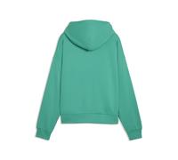 PUMA Sudadera con capucha Wardrobe Essentials Boxy Fleece para hombre, Ropa, Verde, XS XS