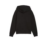 PUMA Sudadera con capucha y cremallera ESS Small No. 1 Logo Comfort para mujer, Ropa, Negro, XL XL