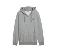 PUMA Sudadera con Capucha y Cremallera Essentials con Logo n.º 1 Hombre XL, Medium Gray Heather