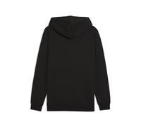 PUMA Sudadera con capucha y cremallera Essentials con logo n.º 1 para hombre, Ropa, Negro, S S