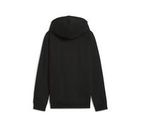 PUMA Sudadera con capucha y cremallera Essentials Script juvenil, Accesoiros, Negro, 9-10Y 9-10Y