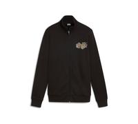 PUMA Sudadera con cremallera deportiva 'ESS CLASS ACT' oro / negro / blanco XS oro / negro / blanco