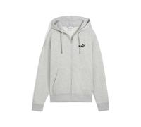 PUMA Sudadera con capucha y cremallera ESS Small No. 1 Logo Comfort para mujer, Ropa, Light Gris Heather, XL XL