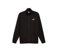 PUMA Sudadera con cremallera deportiva 'Essentials No. 1' negro / blanco L negro / blanco