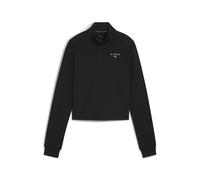 PUMA Sudadera con cremallera deportiva 'Puma x Hyrox Cloudspun' negro / blanco M negro / blanco