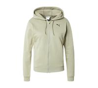 PUMA Sudadera con cremallera deportiva 'TAD ESSENTIAL' caqui / negro L caqui / negro