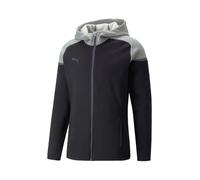 PUMA Sudadera con cremallera deportiva 'TeamCUP' gris / gris oscuro / negro XXL gris / gris oscuro / negro