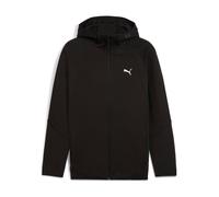 PUMA Sudadera con cremallera 'Puma Evostripe Fz Hoodie Dk' negro S negro