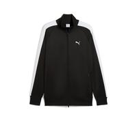 PUMA Sudadera con cremallera 'T7 Always On' negro / blanco L negro / blanco