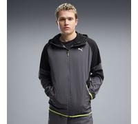 PUMA Sudadera con cremallera y cuello redondo. Color Antracita