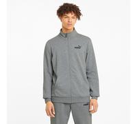 Puma - ESS Track Jacket TR, Hombres, Medium Gray Heather, M -