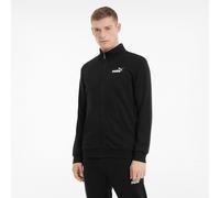 Sudadera con cremallera y pequeño logo esencial Hombre Talla L. Color Negro