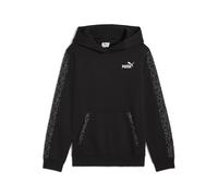 PUMA Sudadera con estampado animal y capucha Essentials juvenil, Accesoiros, Negro, 11-12Y